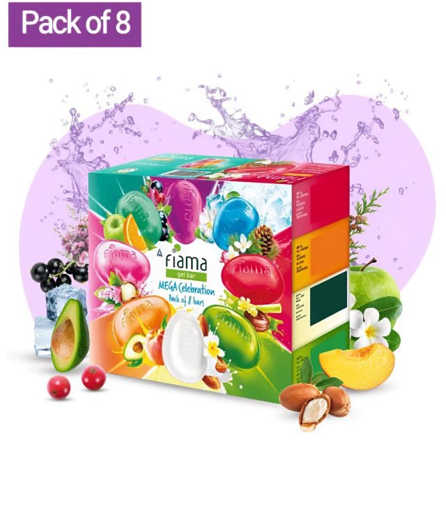 Fiama Gel Bathing Bar Mega Celebration Pack